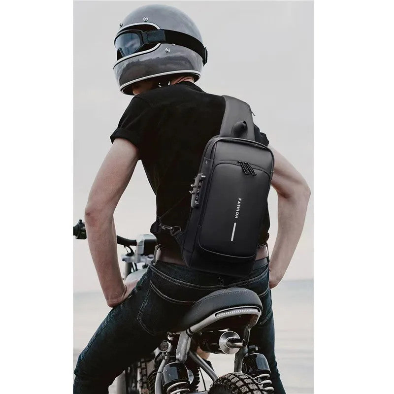 Waterproof USB Shoulder Bag