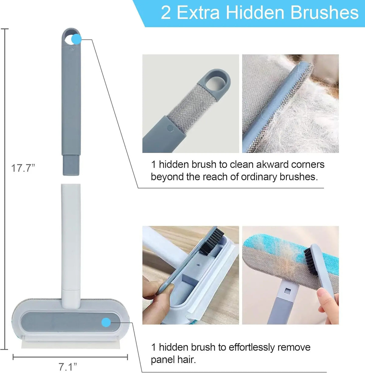 Multi-function Brusher Pet Cat Hair Remover