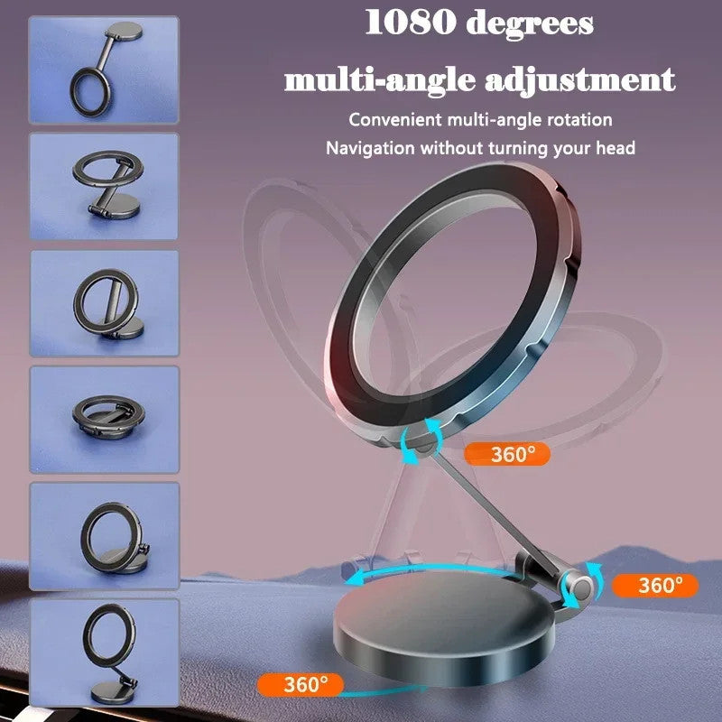 1080° Rotate Strong Magnetic Car Mobile Phone Holder