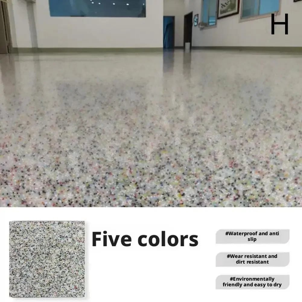 High-Gloss Marble Effect Epoxy Floor Coating 500g