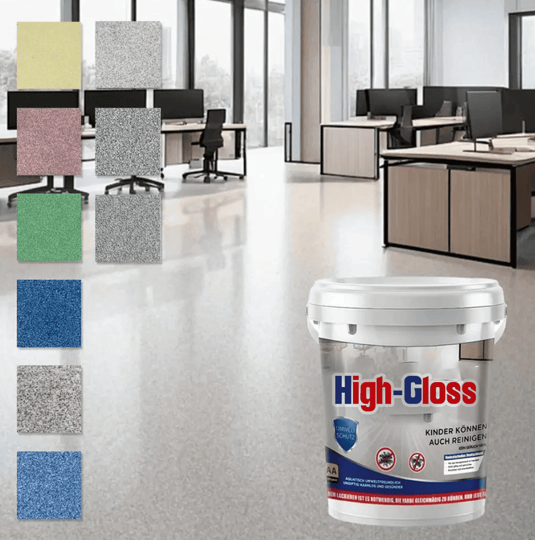 High-Gloss Marble Effect Epoxy Floor Coating 500g
