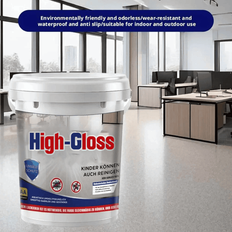 High-Gloss Marble Effect Epoxy Floor Coating 500g
