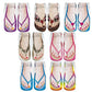1 Pair 3D Printing Pattern Flip Flop Socks