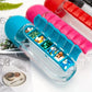 Portable Water Bottle With Built-in Pill Box for Medicines