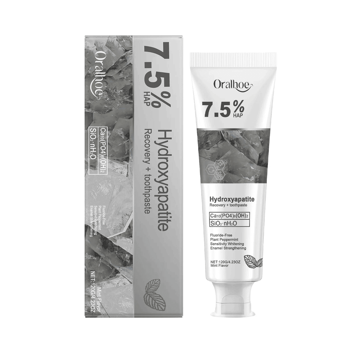 Fluoride-Free Hydroxyapatite Toothpaste