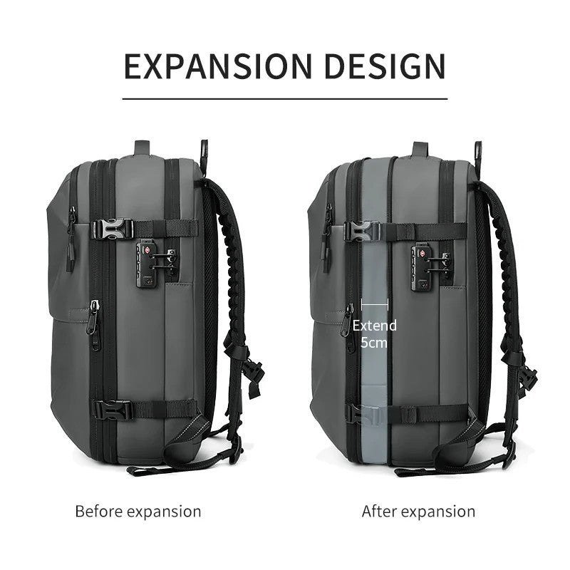 Travel Backpack vacuum compression