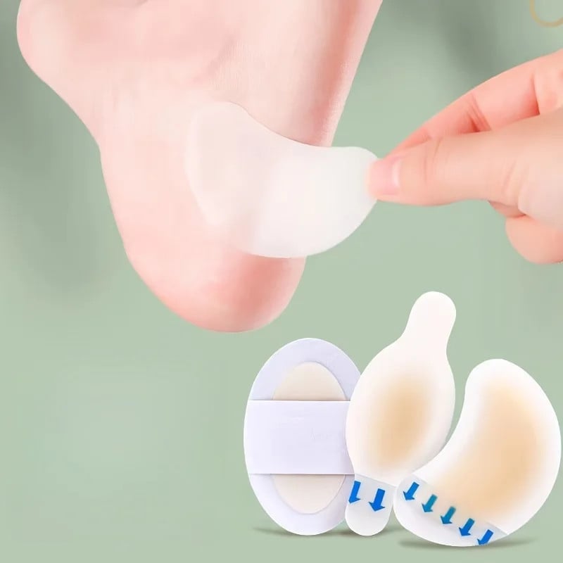 15 Pcs Gel Heel & Toe Stickers
