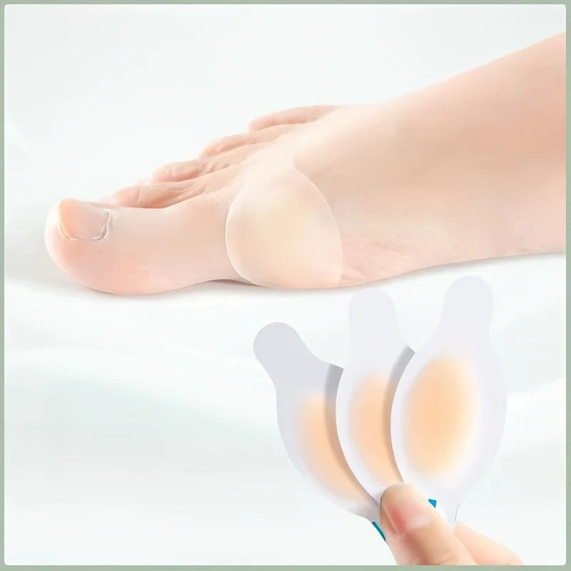 15 Pcs Gel Heel & Toe Stickers