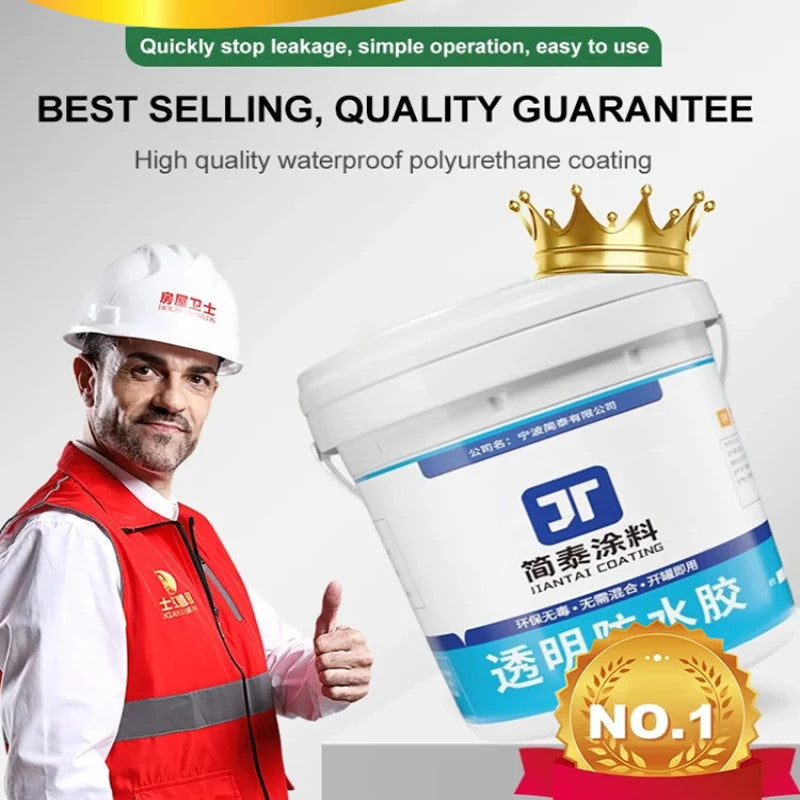 Roof Waterproof Leak Trapper Water-Based Polyurethane