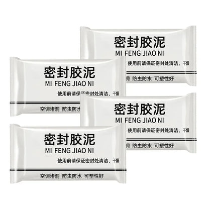 4 Pcs Waterproof Rubber Sealant for Wall & Pipe Holes