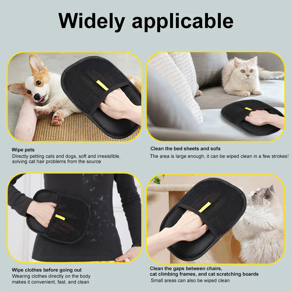 Double Sided Grooming Gloves