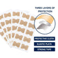 50pcs Ingrown Toenail Invisible Nail Correction Sticker