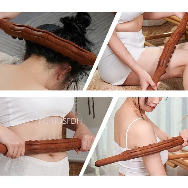 20 Beads Gua Sha Massage Stick