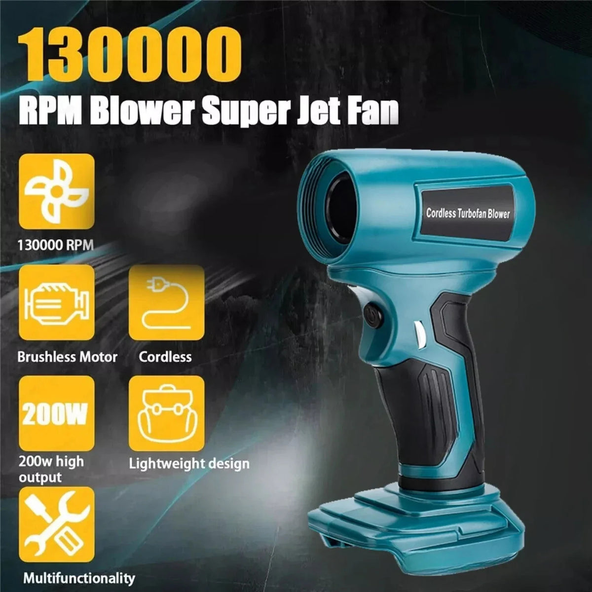 Turbo Mini Jet Blower Fan