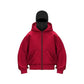 Balaclava Zip Hoodie Unisex HipHop Jacket