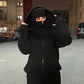 Balaclava Zip Hoodie Unisex HipHop Jacket