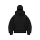 Balaclava Zip Hoodie Unisex HipHop Jacket