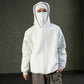 Balaclava Zip Hoodie Unisex HipHop Jacket