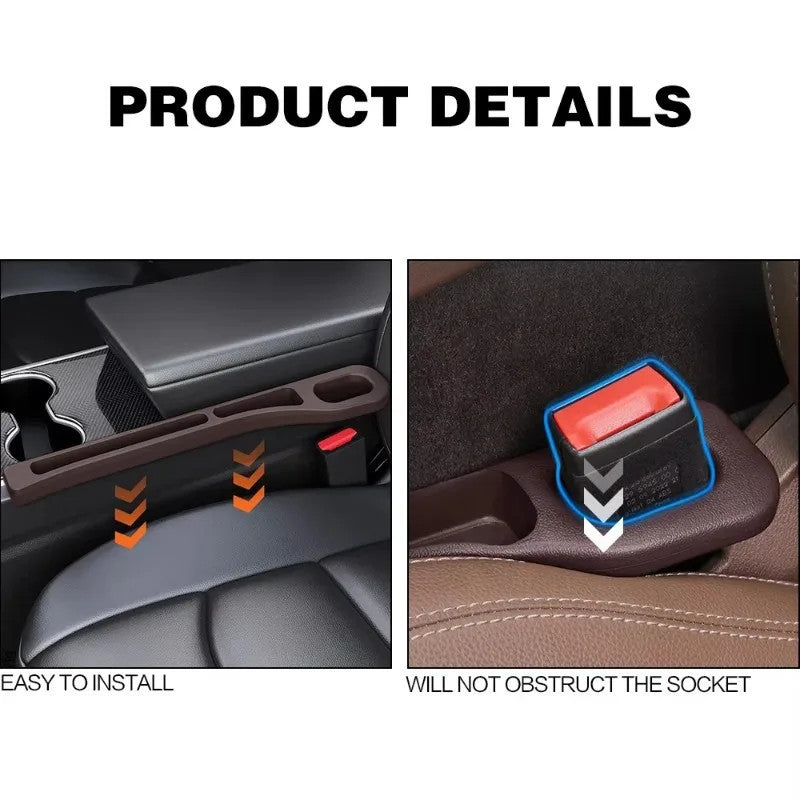 2PCS Car Seat Gap Filler Between Seats