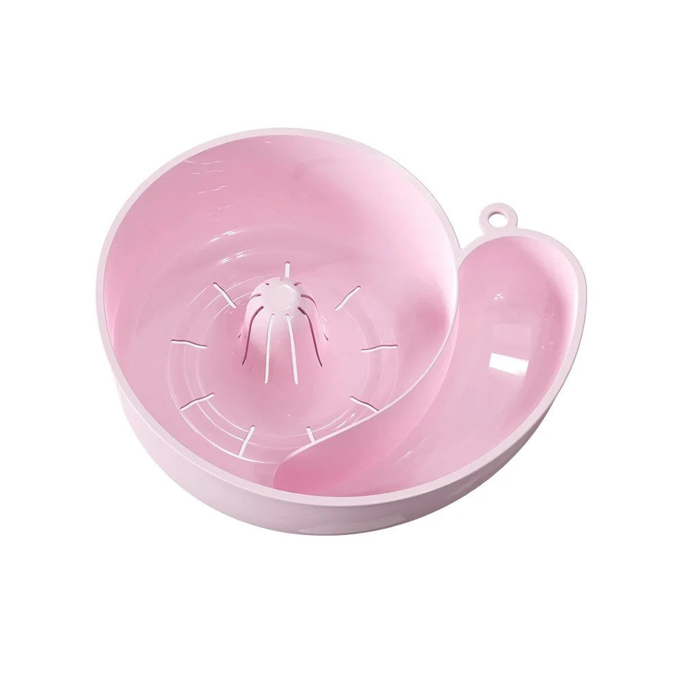 Snail Shape Drainer Portable Vegetable Washer