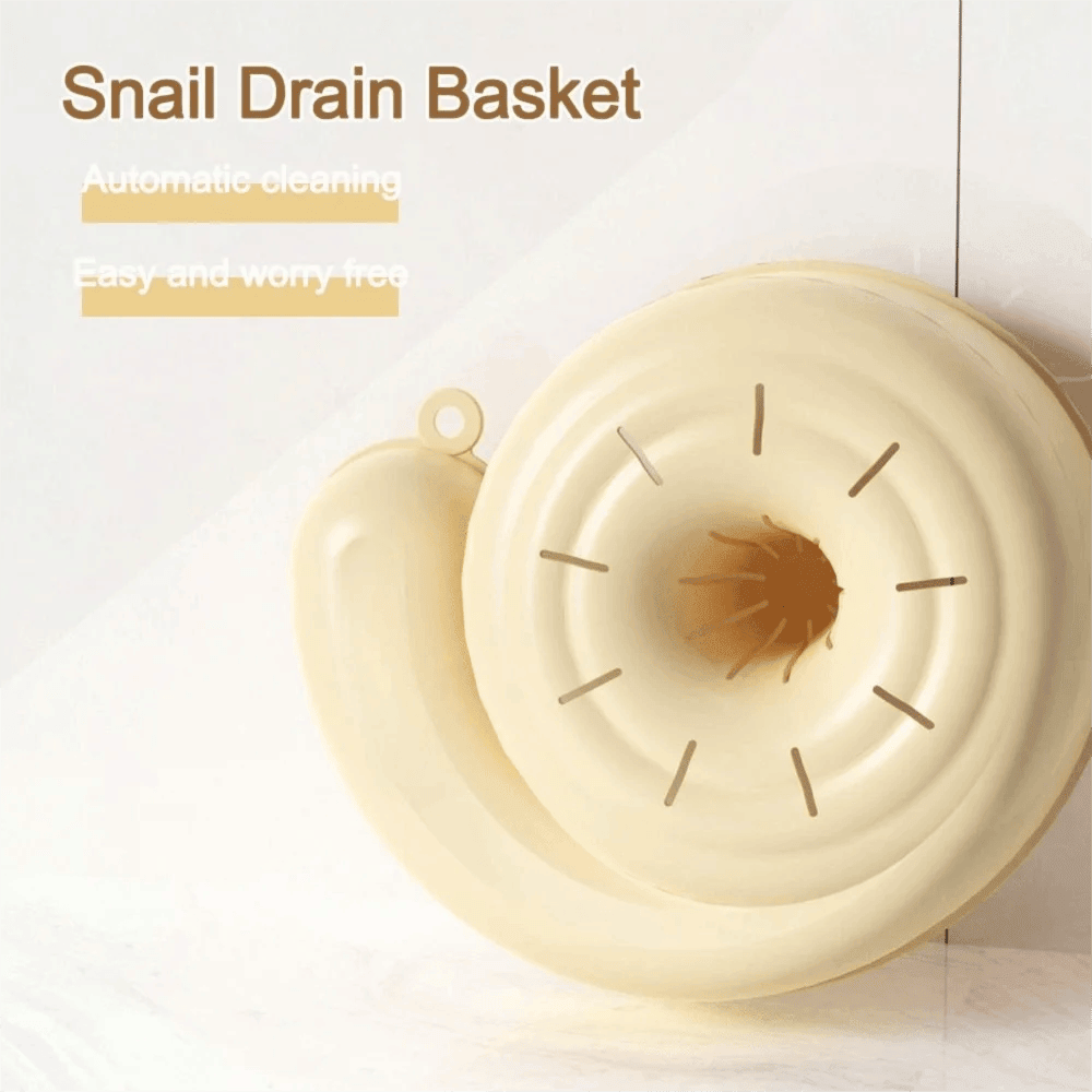 Snail Shape Drainer Portable Vegetable Washer