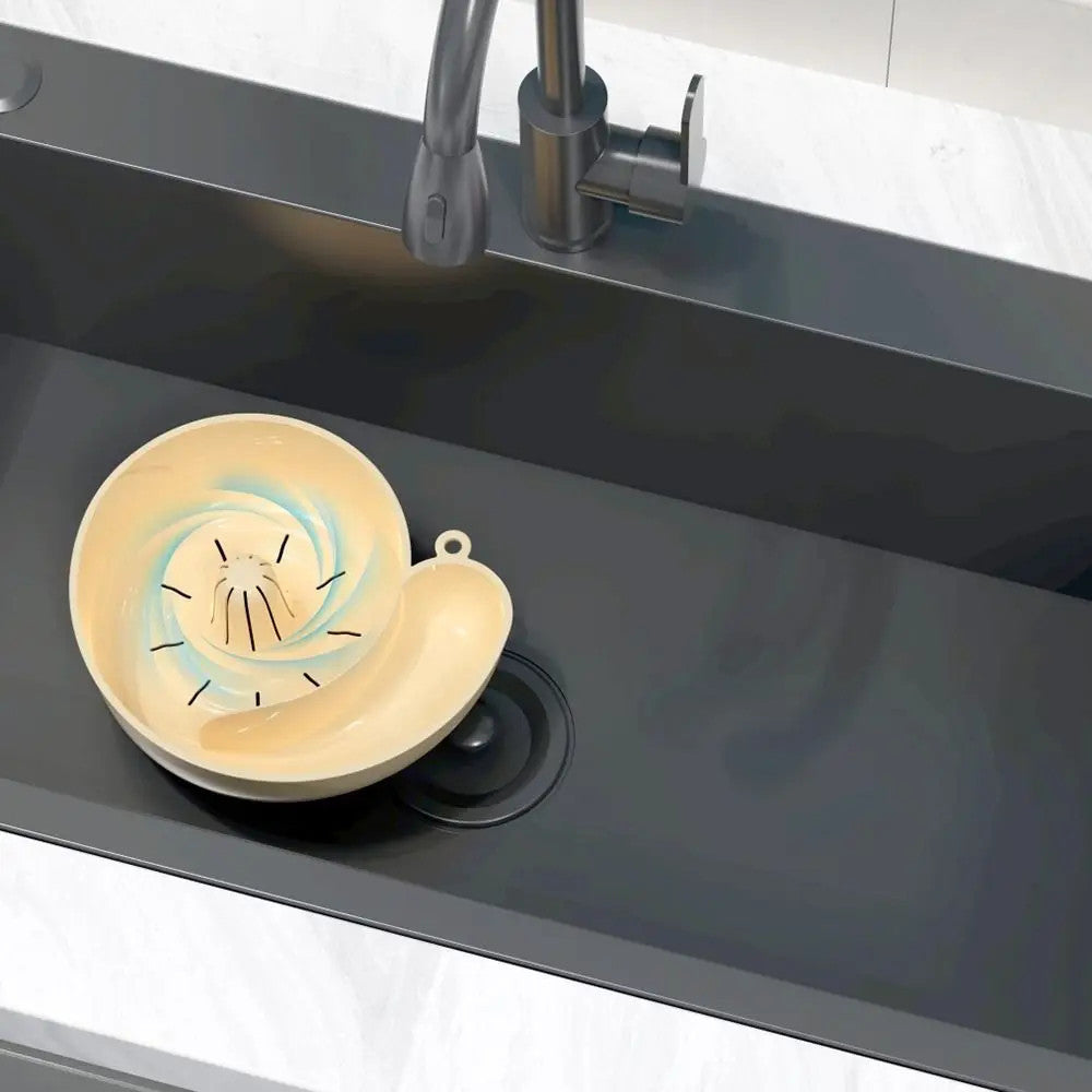 Snail Shape Drainer Portable Vegetable Washer