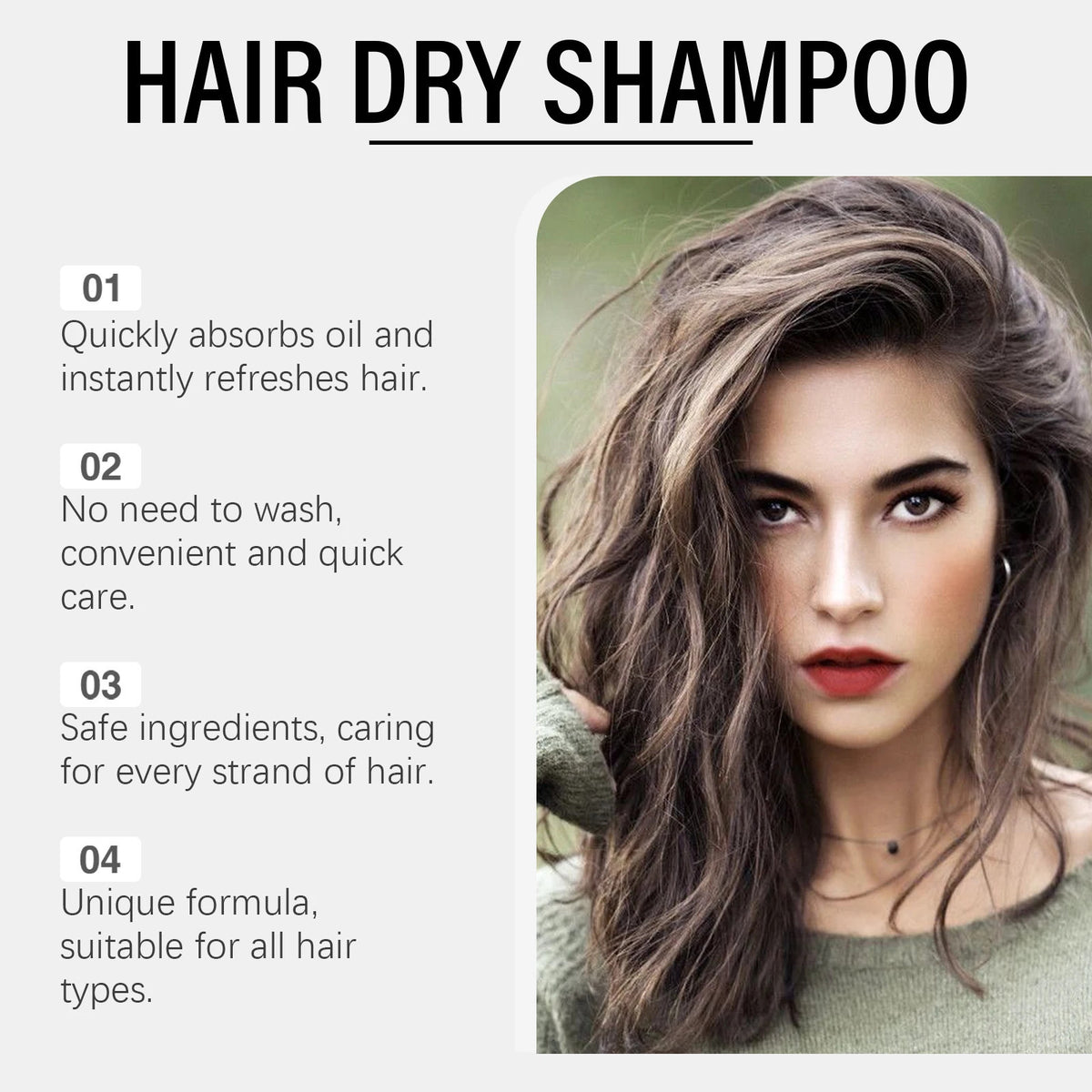 Instant Volumizing Hair Dry shampoo