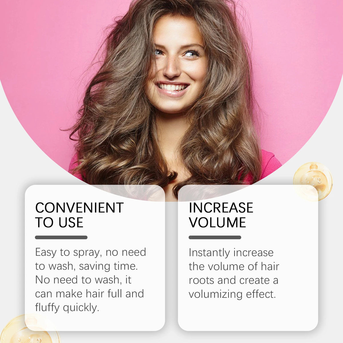 Instant Volumizing Hair Dry shampoo
