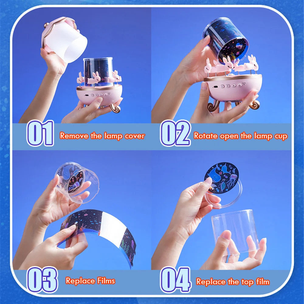 Rechargeable Space Night Light