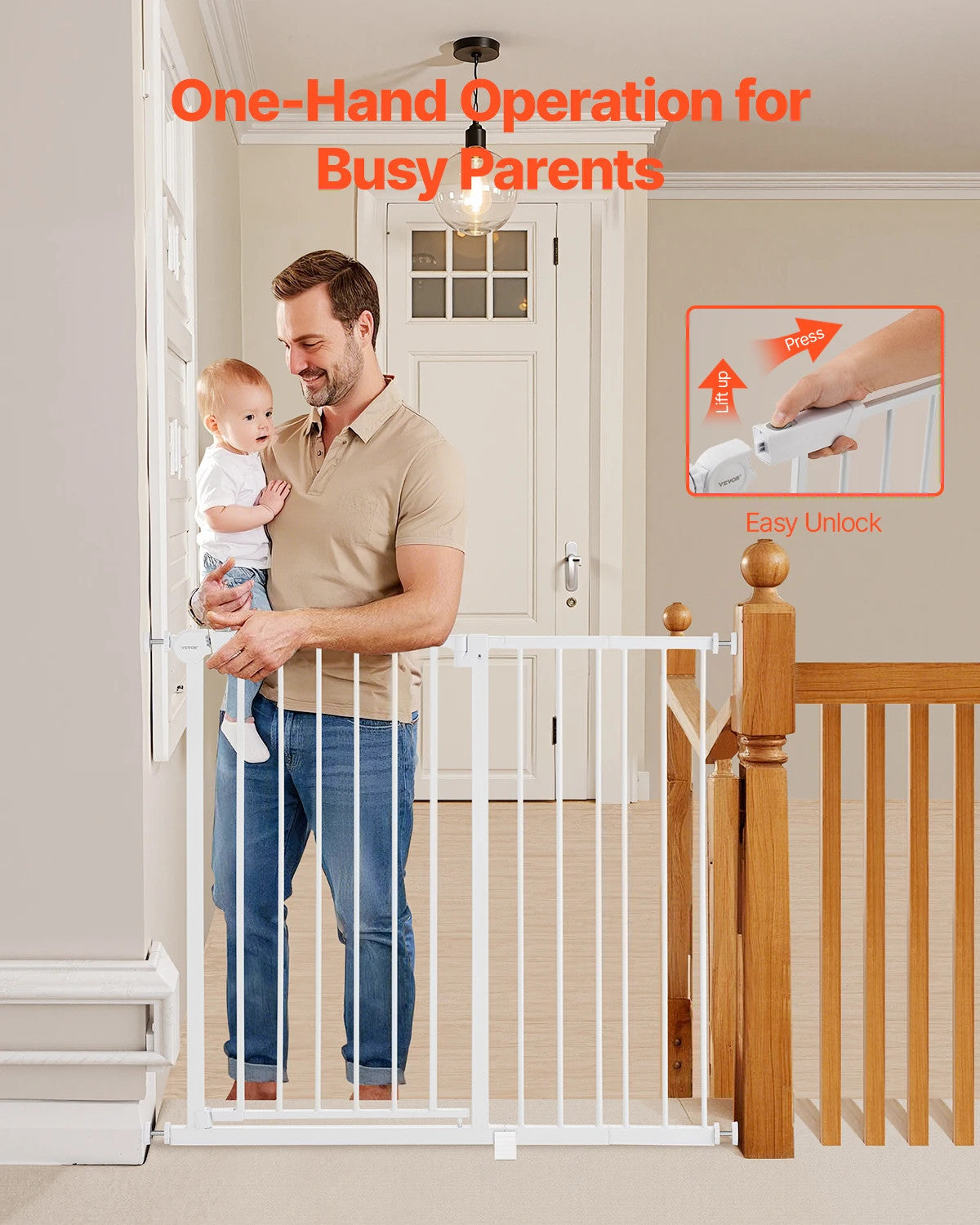 Baby & Pet Safety Gate – Walk Thru