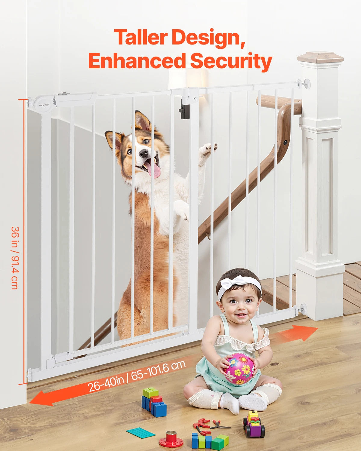 Baby & Pet Safety Gate – Walk Thru