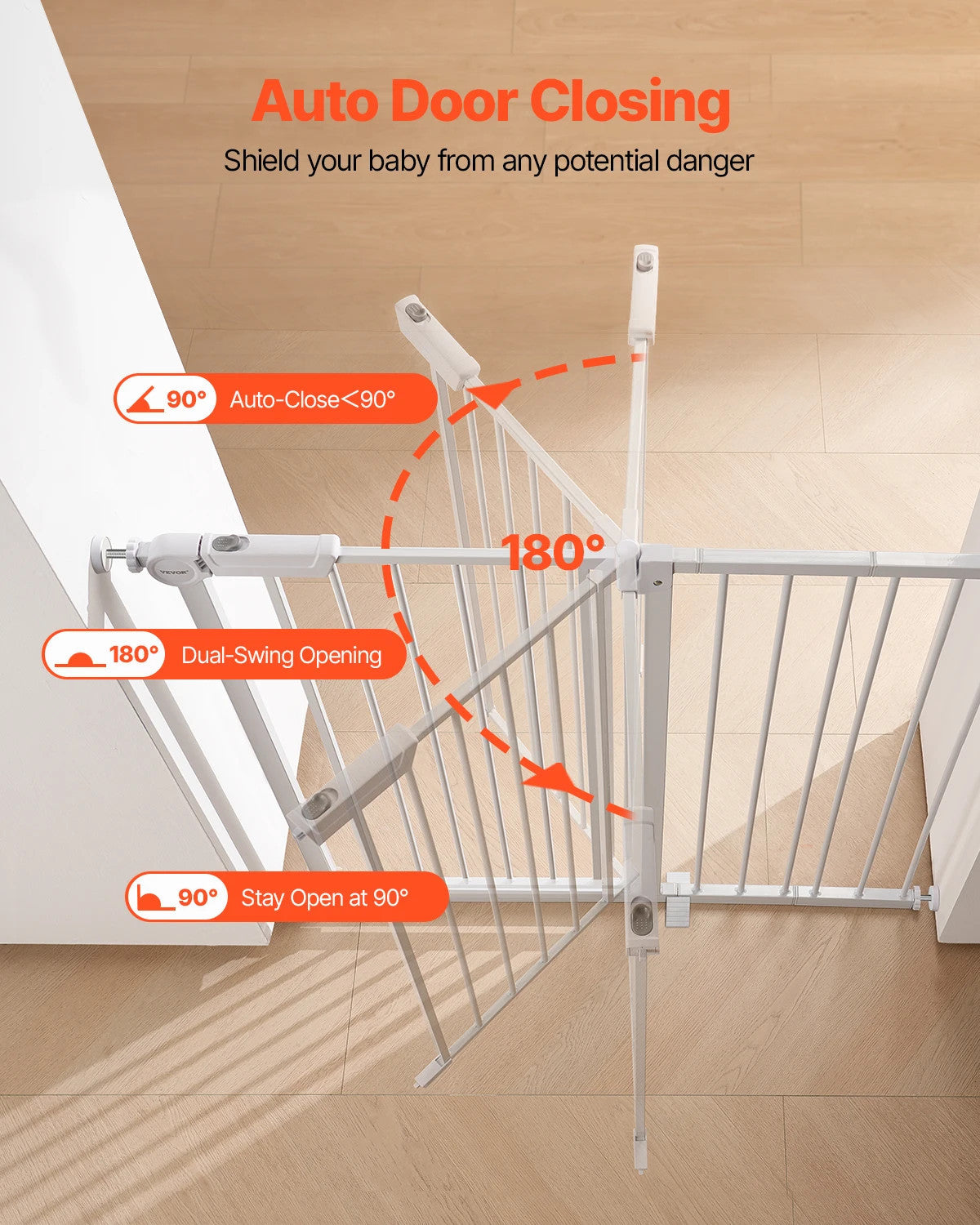 Baby & Pet Safety Gate – Walk Thru