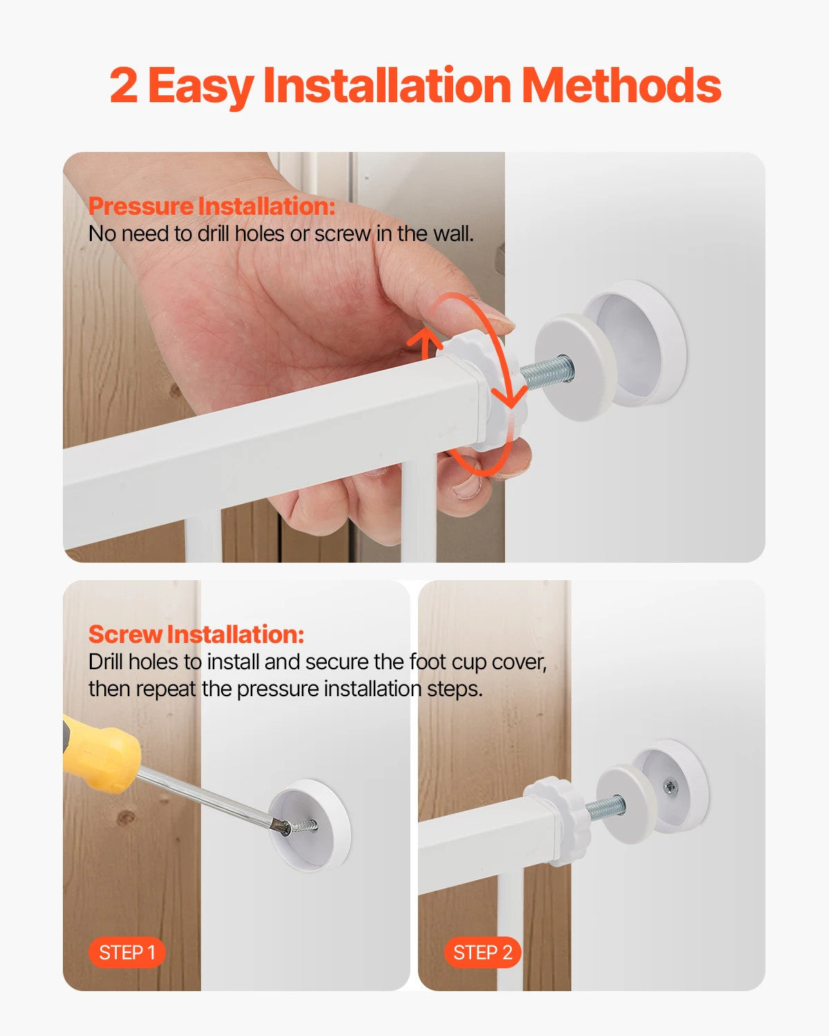 Baby & Pet Safety Gate – Walk Thru