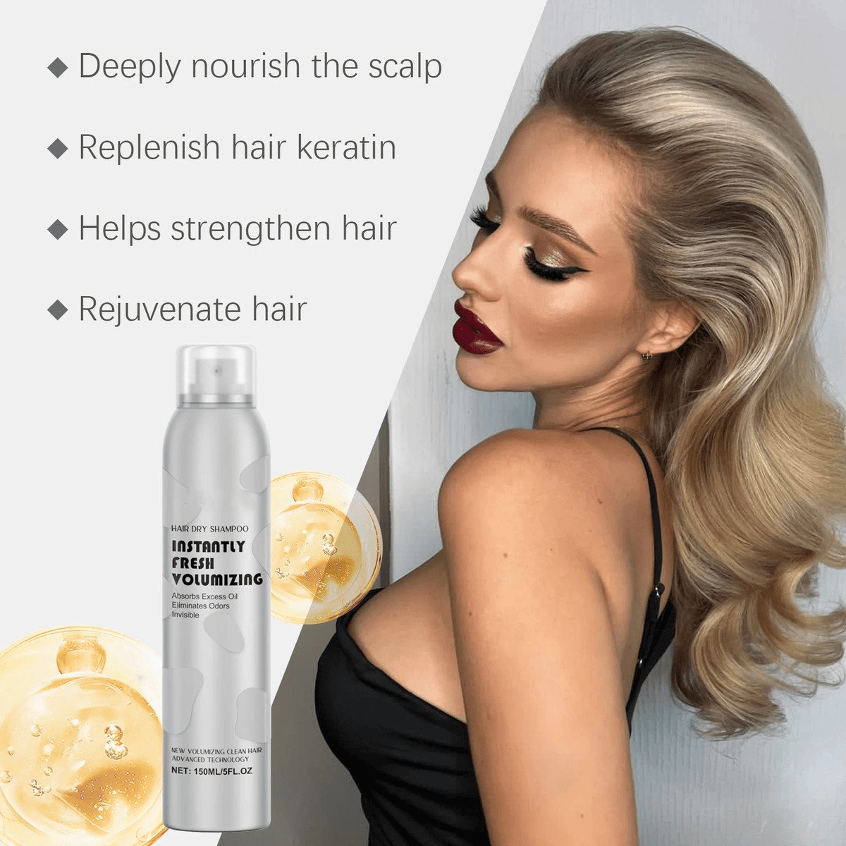 Instant Volumizing Hair Dry shampoo