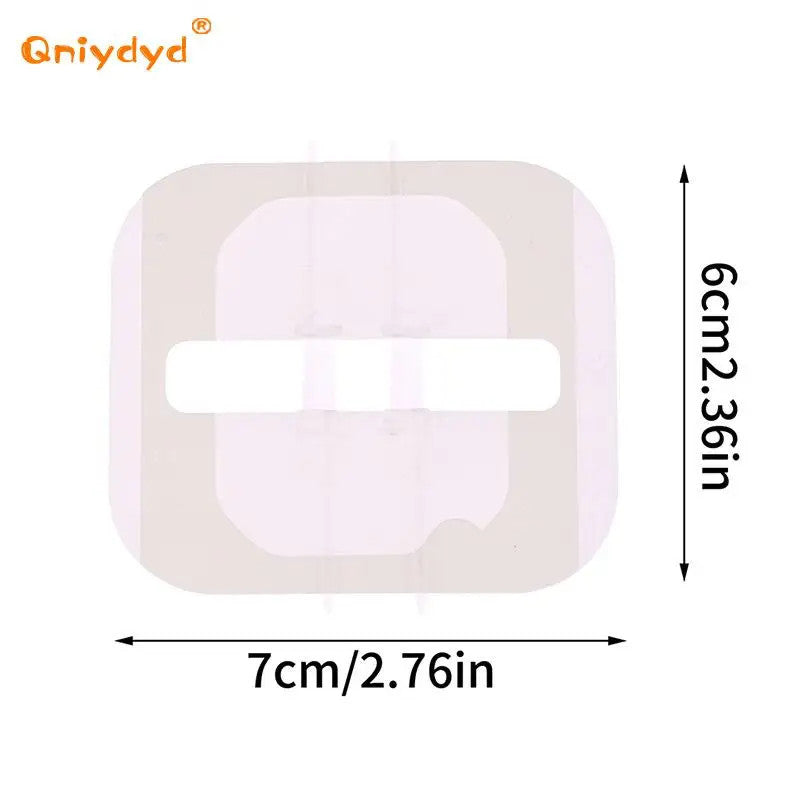 2Pcs Zipper Tie Wound Closure Patch