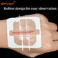 2Pcs Zipper Tie Wound Closure Patch