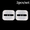 2Pcs Zipper Tie Wound Closure Patch