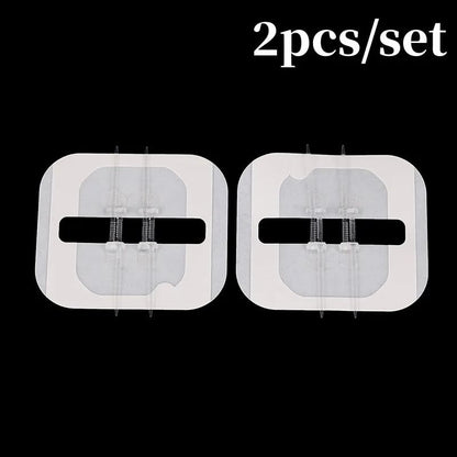 2Pcs Zipper Tie Wound Closure Patch
