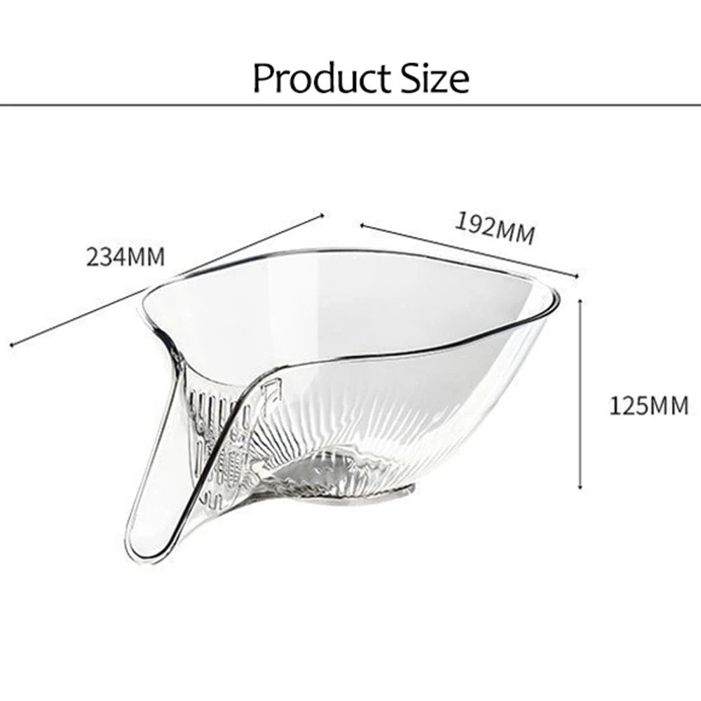 Transparent Kitchen Drain Basket