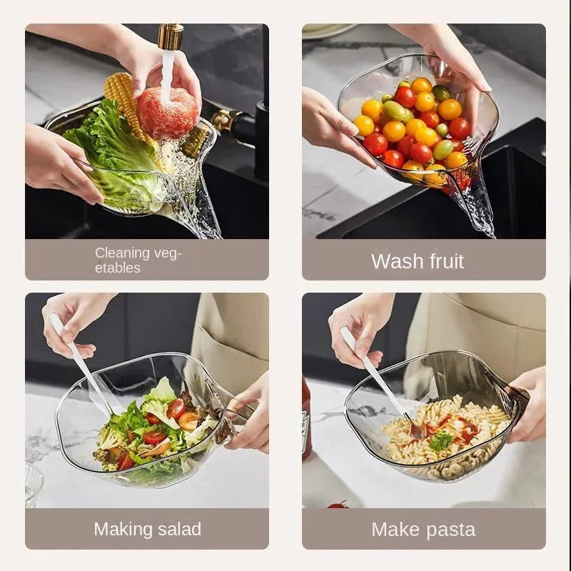 Transparent Kitchen Drain Basket