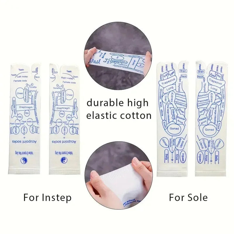 Massage Relieve Tired Feet Socks Acupressure
