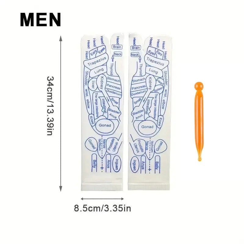 Massage Relieve Tired Feet Socks Acupressure
