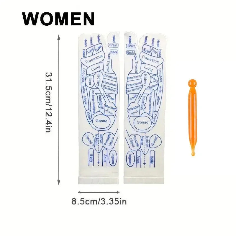 Massage Relieve Tired Feet Socks Acupressure