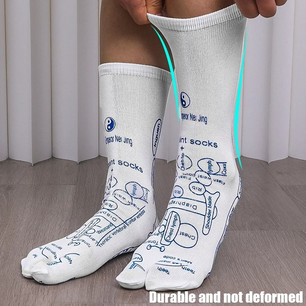 Massage Relieve Tired Feet Socks Acupressure
