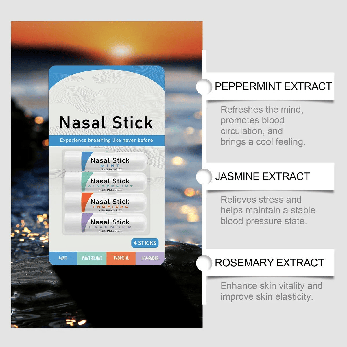 BreatheWell Stick (4 Pcs)