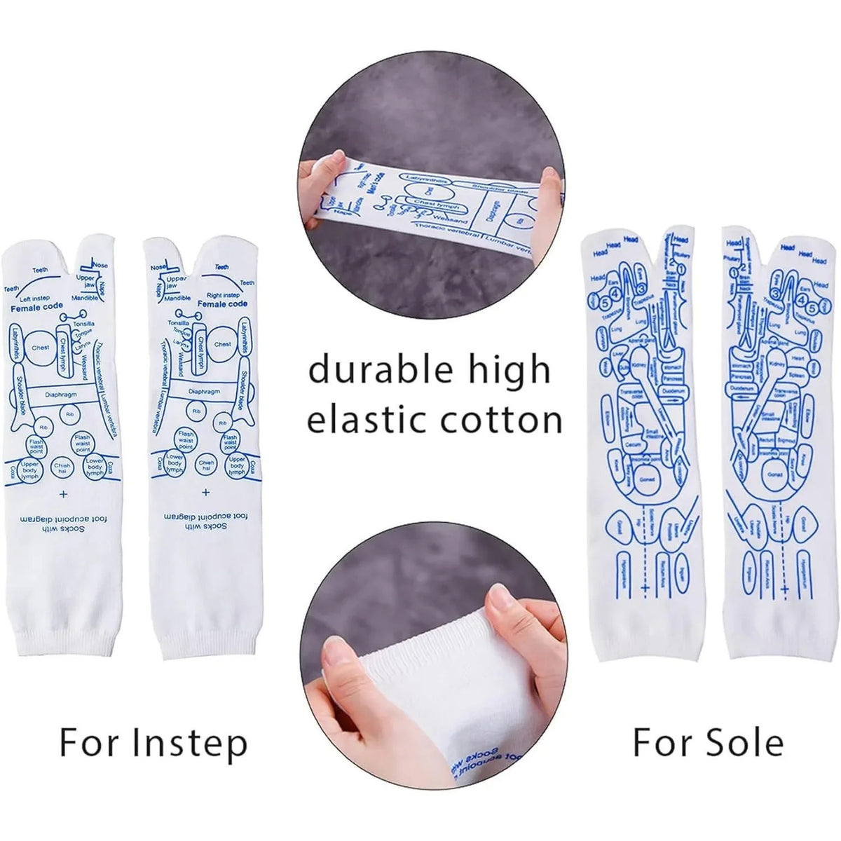Acupressure Reflexology Socks