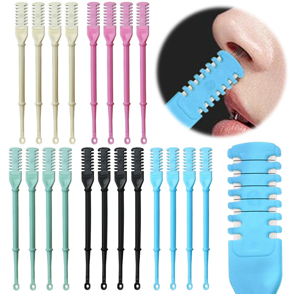 4Pcs Nasal Hair Cutter Nose Hair Trimmer