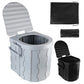 Folding Portable Travel Bucket Toilet
