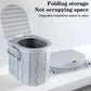 Folding Portable Travel Bucket Toilet