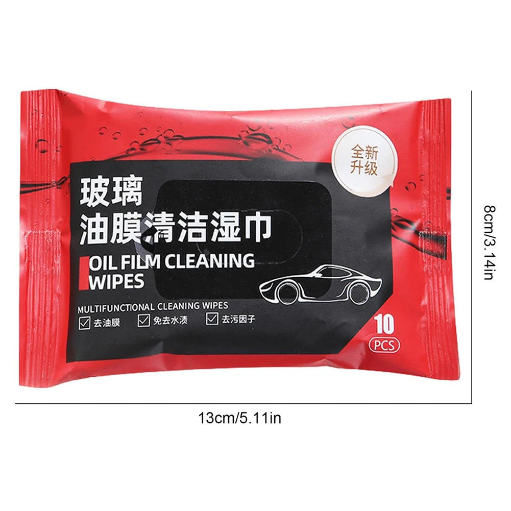 Windshield Oil Film Cleaner Wipes